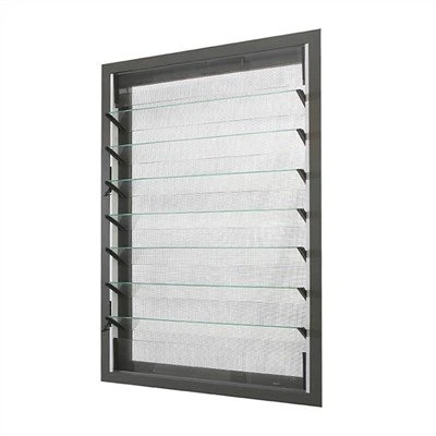 Cửa chớp nhôm có kính