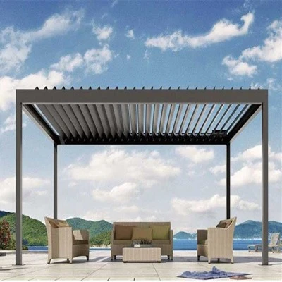 Hệ thống mái che chống thấm nước Pergola nhôm